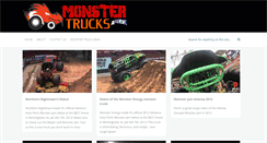 Desktop Screenshot of monstertrucks.tv